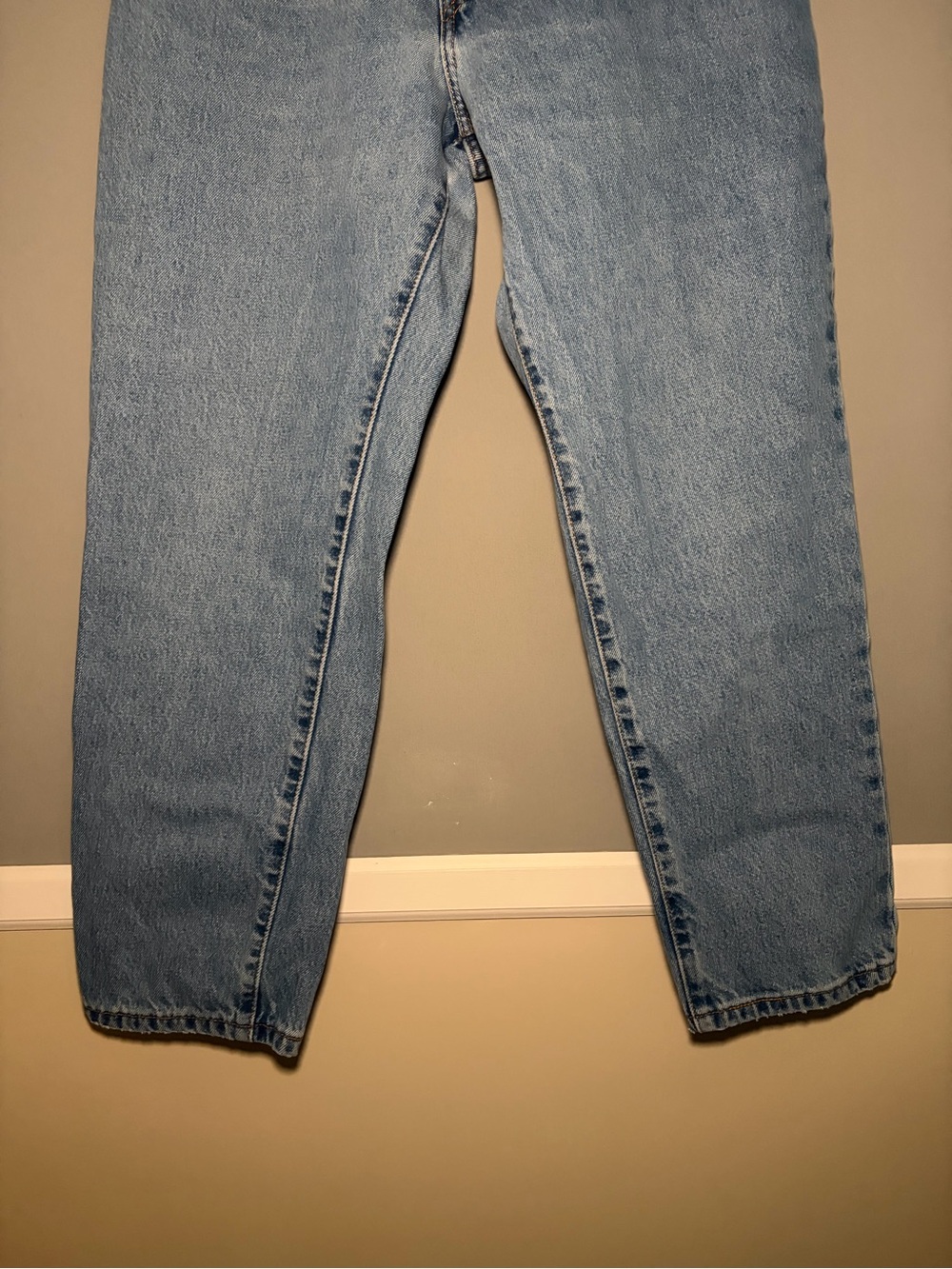 Vintage 2003 Levi’s Classic Relaxed 550 Relaxed Fit Leg Size 14 Light Wash Made - Picture 2 of 16